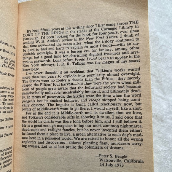 Vintage The Hobbit Book - Picture 5 of 7